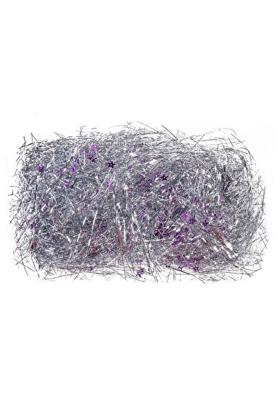 OEM Beteala Decorativa de Craciun Argintie Stele 20g