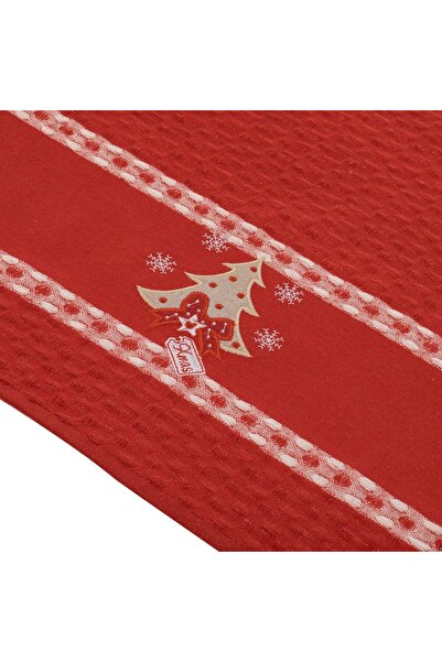 OEM Christmas Kitchen Towel Burgundy Red Fir 60x40cm