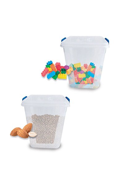 OEM Transparent Storage Box & Lid with Handles Petrol 3.72L