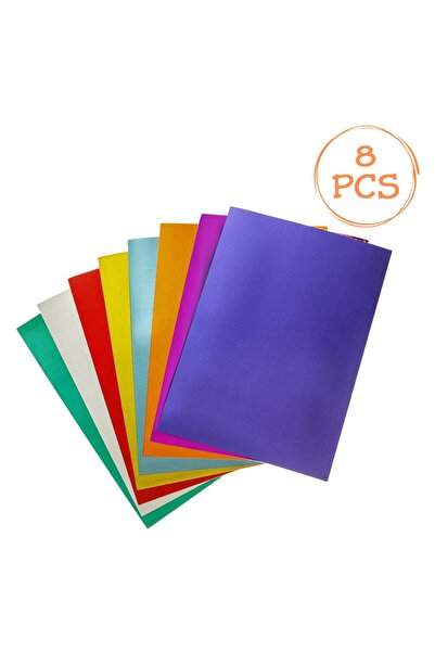 OEM Metallic Colored Foam Sheets A4 - 8pcs