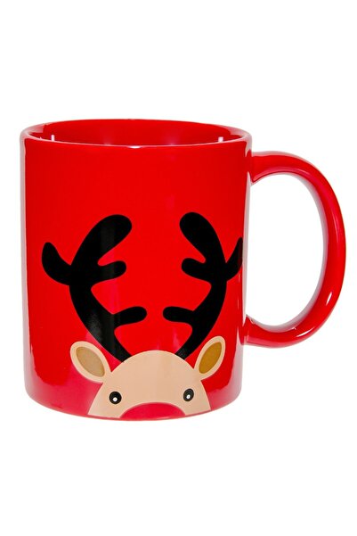 OEM Ceramic Christmas Mug Deer 320ml