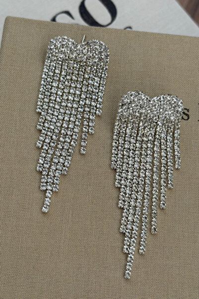 MioArt المرأة المائية مهدب استرخى الزركون حجر الفضة نموذج مساء اللباس الزفاف ...