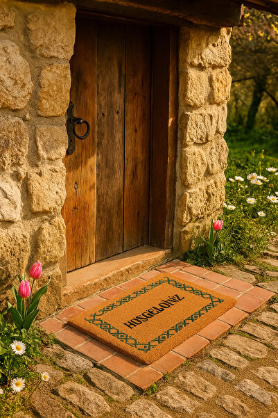 Valerine Life Velur Coco Textured Welcome Doormat Outdoor Mat 45X70Cm 27Yc260115