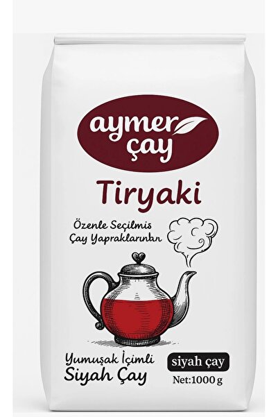 Aymer TİRYAKİ 1000gr SİYAH DÖKME ÇAY 10 LU PAKET