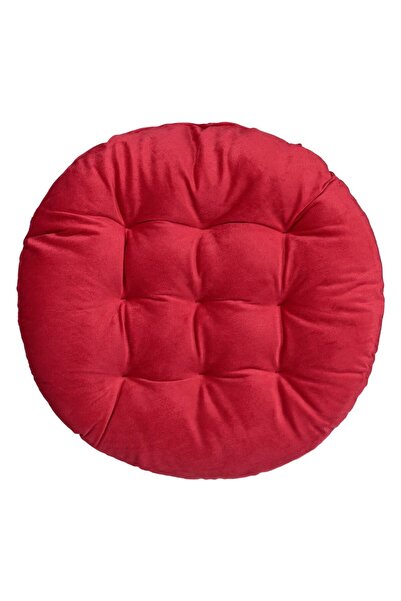 OEM Perna Scaun Decorativa de Craciun Rosie Velvet Rotunda 40 centimetri