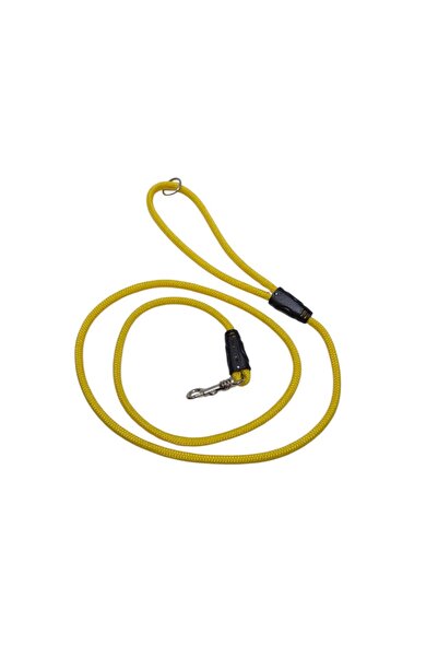 moonparacord Dog Walking Rope Gold Yellow 8 mm 120 cm