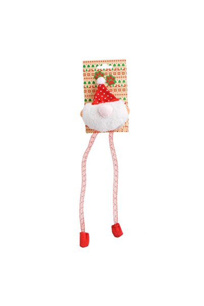 OEM Christmas Toy Santa Claus Head with Feet for Cat 35cm