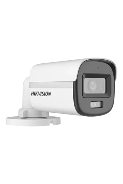 Hikvision DS-2CE10DF0T-LFS 2MP ColorVu cu lumină duală, 2.8mm, IR/WL 20m, TVI/AHD/CVI/CVBS, microfon, IP67