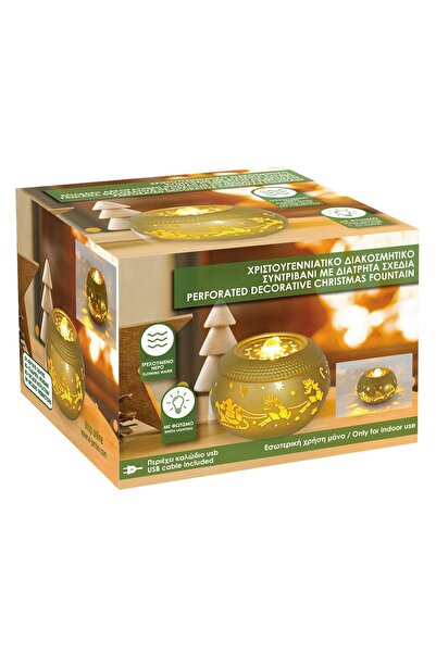 OEM Decorative Christmas Fountain with Light