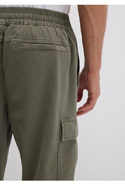 Mavi regular straight fit düz paça normal bel kargo pantolon