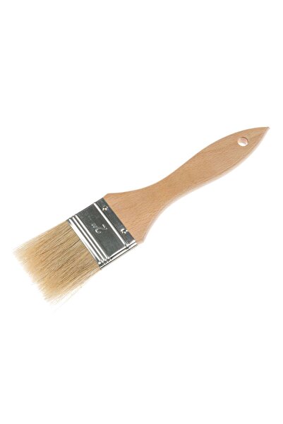 OEM Natural Bristle Brush & Wooden Handle 21cm