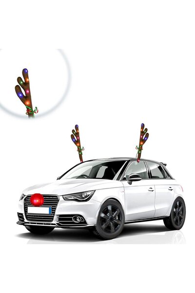 OEM Colorful LED Horns & Nose Set for Car Decoration
