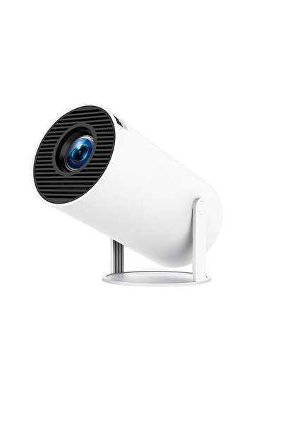 KESNUP Smart 4K Ultra HD video projector, HDMI, USB, 180°, phone, laptop, PS5, Xbox connectivity, White