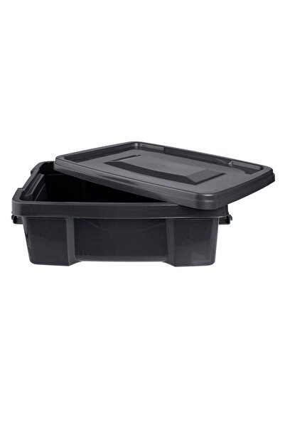 OEM Grey Plastic Storage Box with Lid 7L