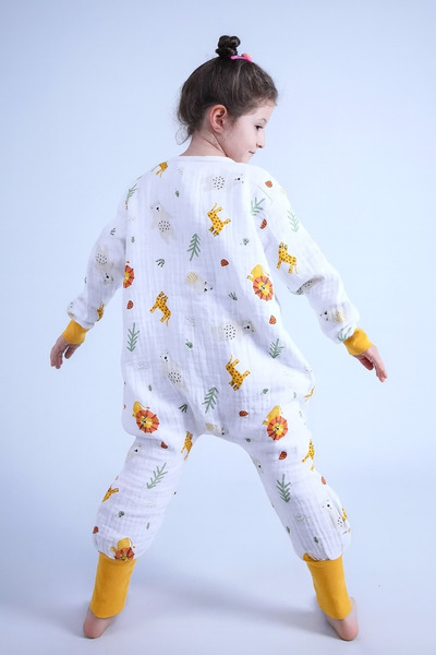 For My Baby 1 Tog Kids Sleeping Bag Unisex Long Sleeve Sleeping Bag