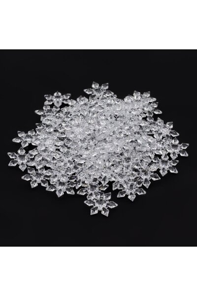 OEM Fulgi Decorativi de Craciun Acrilici 3cm - 80buc