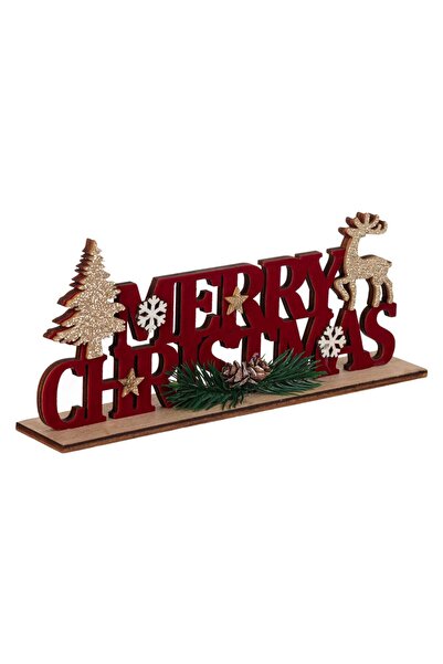 OEM Decoratiune de Craciun din Lemn Merry Christmas 22.5cm