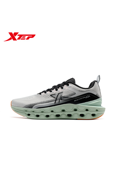 Xtep Barbati Moon Grey/Black Running Shoes 6912670753824