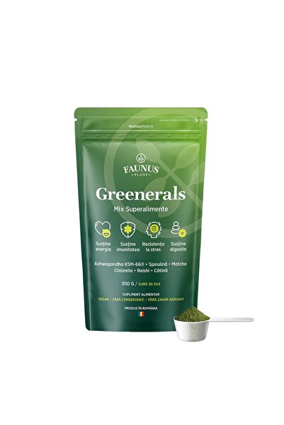 Faunus Plant Faunus Greenerals Powder 300g. Energy and vitality.
