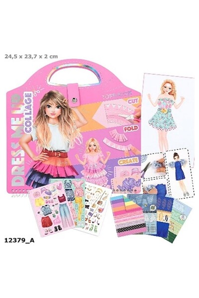 Top Model Dress Me Up Collage Book
