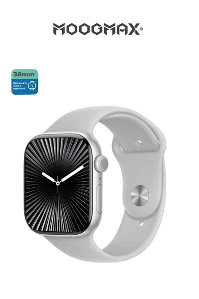 MOOGMAX Wave Maxx Series 9 Smartwatch, water-resistant, with high-definition display, gesture control support, 38mm size