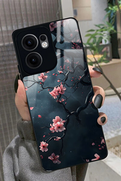 OPPO Reno 13F Uyumlu Van Gogh Ağaç Tablosu Tasarımlı Glossy Premium Kılıf