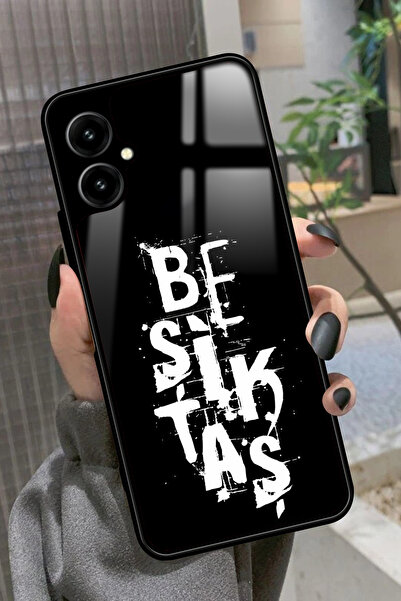 omix X3 Uyumlu Beşiktaş Yazılı Glossy Premium Kılıf