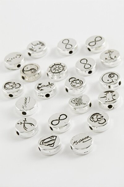 Genel Markalar MTXDPN Karışık Bileklik Ara Aparatı 50 (71417) Gram-Gümüş Rengi