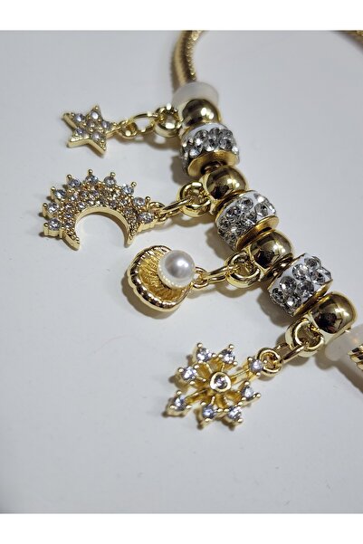 ALLEGRİA GOLD KADIN KUTUP YILDIZI AY MODEL ÇELİK İTALYAN BİLEKLİK