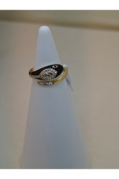 XUPING JEWELRY 14 K SİYAH YILAN FİGÜRLÜ AYARLANABİLİR ÇELİK YÜZÜK