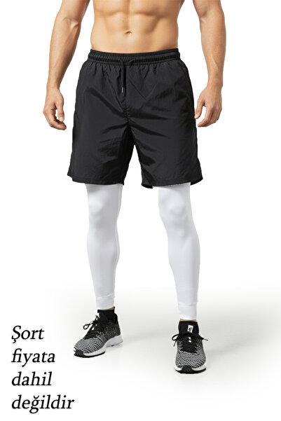 DeepSEA Unisex White Slim Fit Thermal Tights – Cold Weather & Sports Use 2607073