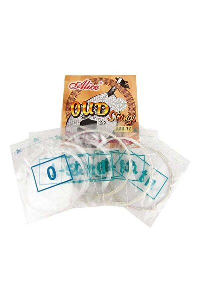 Alice مجموعة أوتار العود الاحترافية العامة المكونة من 12 قطعة Aod 12