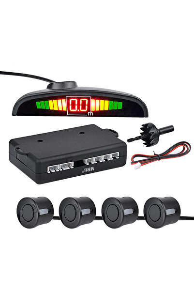 MRG MTMPS parking sensors, Universal, With LED display, Black