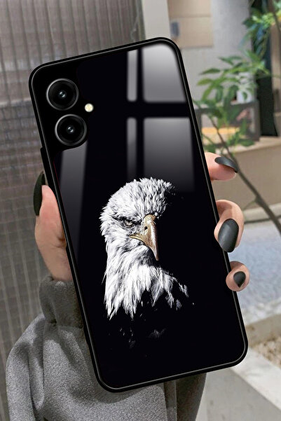 omix X5 Uyumlu Kartal Tasarımlı Glossy Premium Kılıf