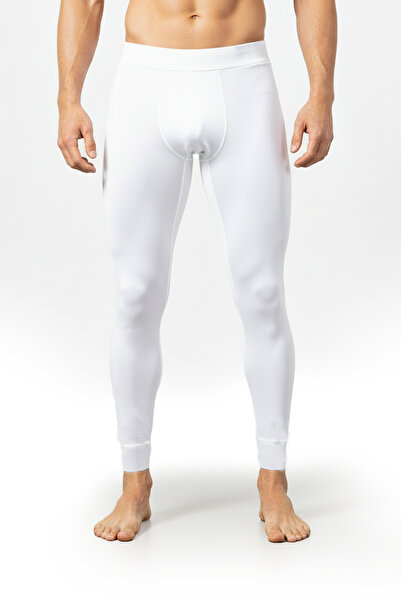 DeepSEA Unisex White Slim Fit Thermal Tights – Cold Weather & Sports Use 2607073