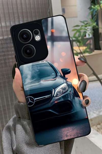 OPPO Reno 13F Uyumlu Araba Tasarımlı Glossy Premium Kılıf