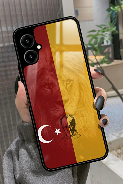 omix X5 Uyumlu Aslan Tasarımlı Glossy Premium Kılıf