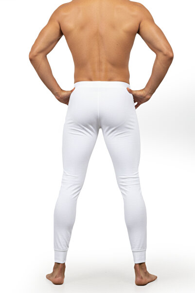 DeepSEA Unisex White Slim Fit Thermal Tights – Cold Weather & Sports Use 2607073