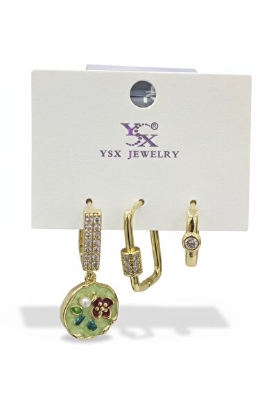 Bluw Jewelry Pinterest 3-Piece Earring Set