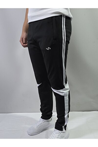 Jump Men's Scuba/Diver Slim Fit Zipper Long Sweatpants