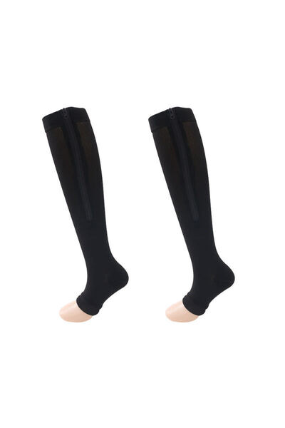 MRG Ciorapi Compresivi cu Fermoar M876 XL Negru
