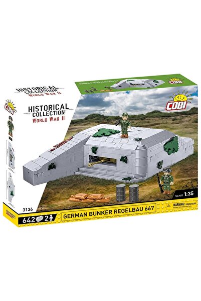 COBI Γερμανικό Bunker Regelbau 667, 642 τεμάχια (COBI-3136)
