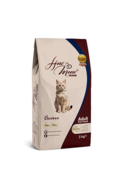 E&D Collection How Meow Yetişkin Kedi Maması Tavuklu 2 Kg
