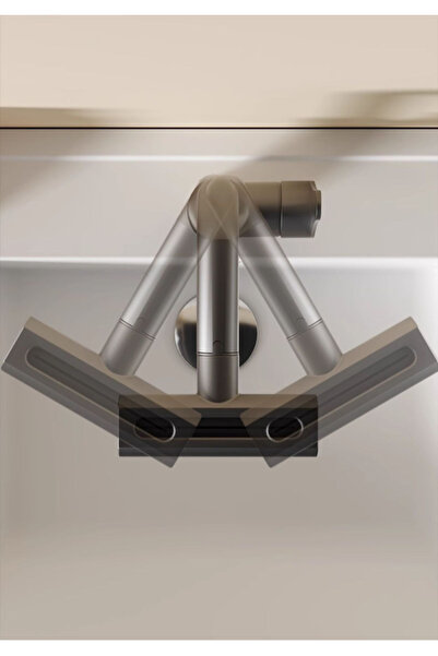 Hero صنبور مطبخ رمادي متعدد الأغراض (خلاط ذكي)