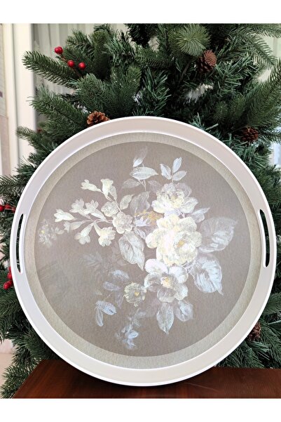 Madame Coco Audre Round Tray - 36X10 cm