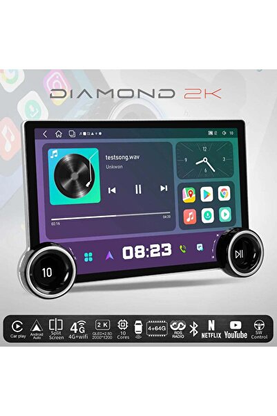 Naviactgo PEUGEOT 307 UYUMLU 4 GB RAM 64GB HAFIZA DİAMOND ANDROİD TEYP