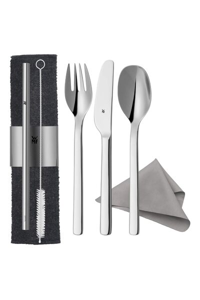 Hype Store My to Go Steel Personal Fork Spoon Knife Set