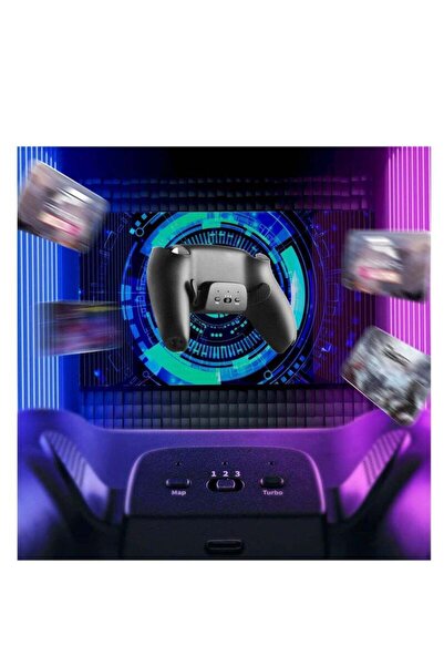 Generic PS5 Controller Back Button Attachment with Turbo & Mapping for BDM-010/BDM-020 (Controller Not Inclu