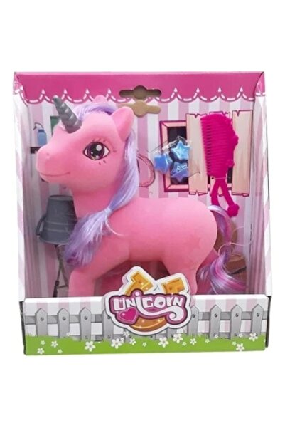 JOYFUL CHİLD Toy Large Plush Unicorn Horse