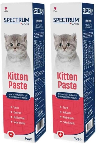 Spectrum Care Anne ve Yavru Kediler için Multivitaminli Malt Paste 30 Gram 2l...